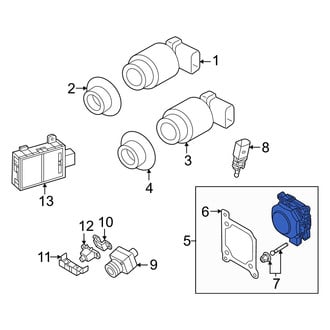Audi OE - Front Cruise Control Distance Sensor
