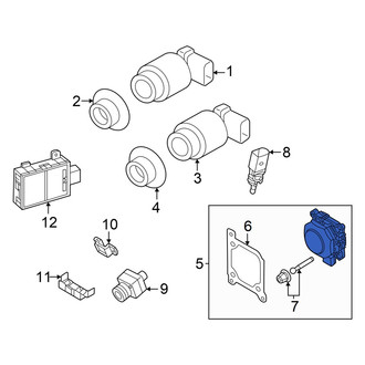 Audi OE - Front Cruise Control Distance Sensor