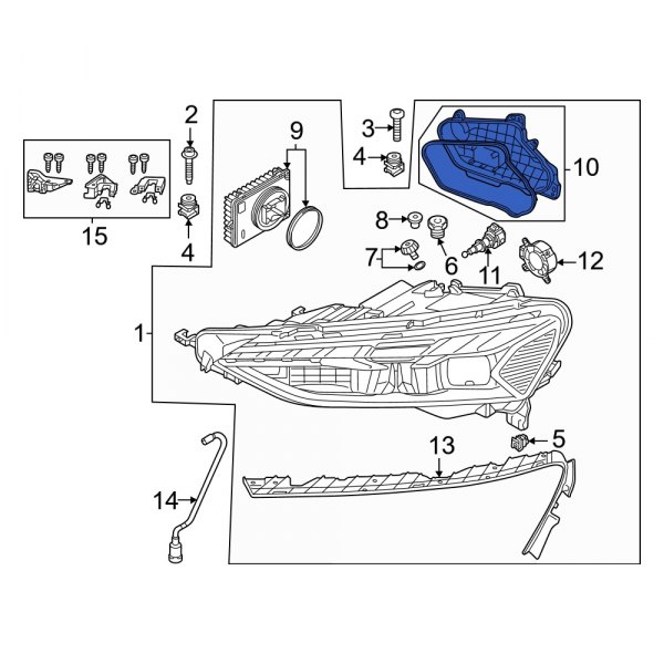 Headlight Bulb Cap