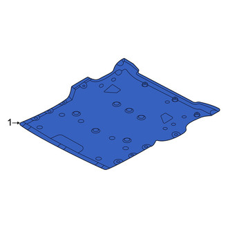 Audi OE - Front Forward Radiator Support Splash Shield