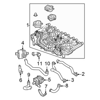 Audi OE - Cooling - Hoses & Lines (Front, Lower)