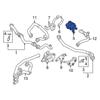 Audi OE - Battery Coolant Pump