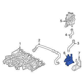 Audi OE - HVAC Heater Control Valve Solenoid