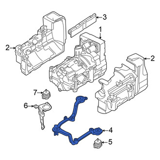 Audi OE - Upper A/C Compressor Bracket