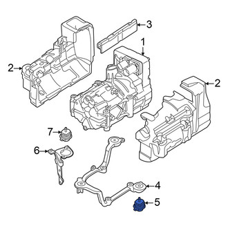 Audi OE - Upper A/C Compressor Insulator