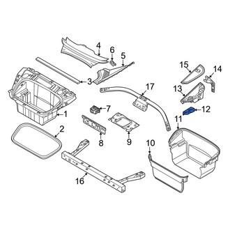 Audi OE - Front Trunk Floor Access Cover