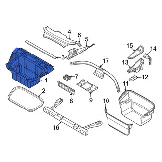 Audi OE - Front Trunk Floor Storage Box