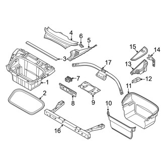 Audi OE - Hood - Cargo Area