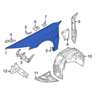 Audi OE - Front Left Fender