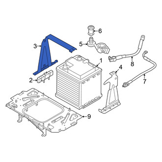 Audi OE - Battery Hold Down Frame