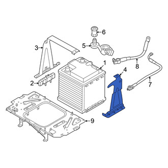 Audi OE - Battery Hold Down Bracket