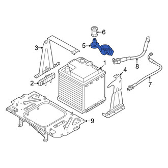 Audi OE - Battery Cable Terminal End