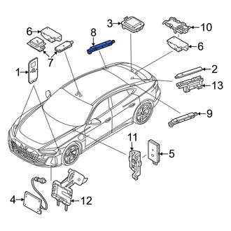 Audi OE - Rear Right Antenna Amplifier