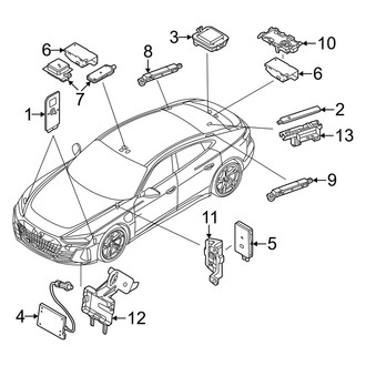 Audi OE - Electrical - Antenna