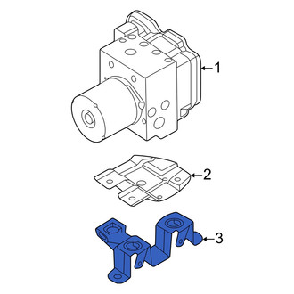 Audi OE - Lower ABS Modulator Bracket
