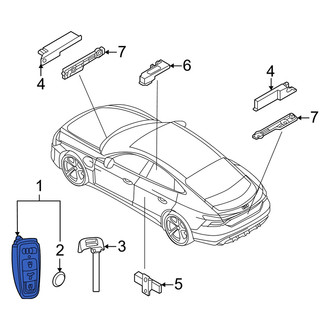 Audi OE - Keyless Entry Transmitter