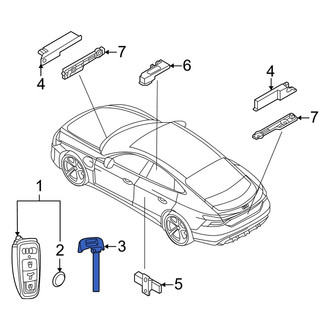 Audi OE - Vehicle Key