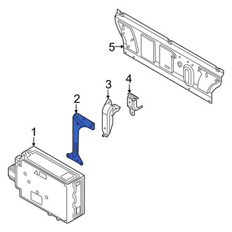 Audi OE - Drive Motor Battery Pack Charger Bracket