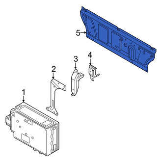 Audi OE - Outer Drive Motor Battery Pack Charger Bracket