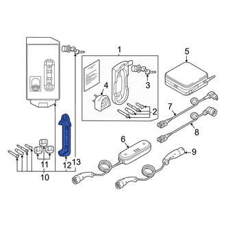 Audi OE - Drive Motor Battery Pack Charger Bracket