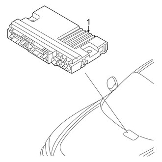 Audi OE - Electrical Components (Control Module, Diagnosis Interface for Data Bus)