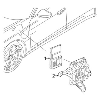 Audi OE - Electrical Components (Control Module, Onboard Supply Control)
