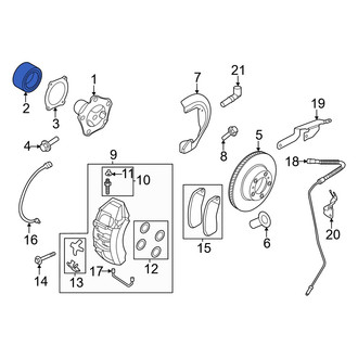 Audi OE - Front Wheel Bearing