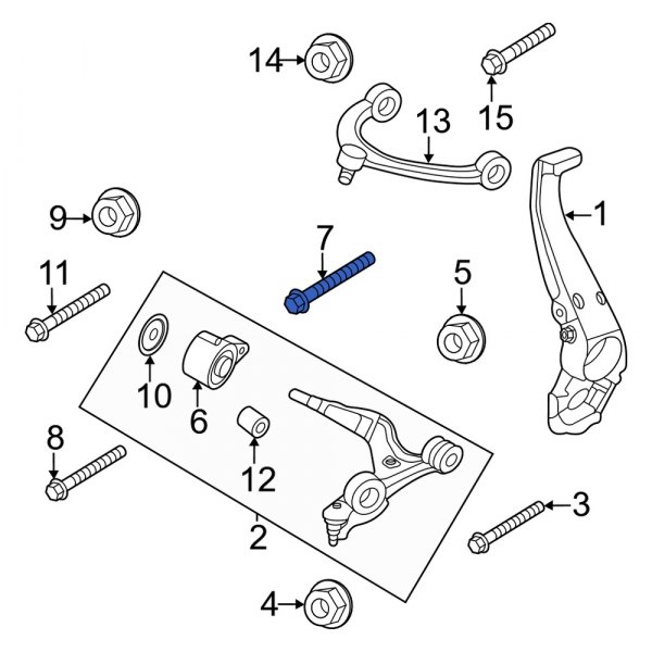 Suspension Control Arm Bolt