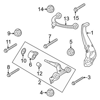 Audi OE - Front Suspension - Suspension Components