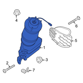 Audi OE - Front Right Suspension Shock Absorber