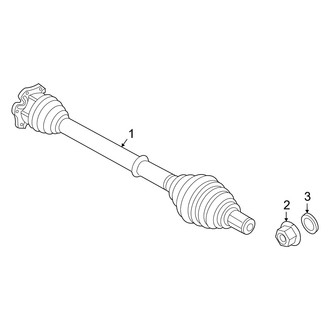 Audi OE - Front Suspension - Front Axle