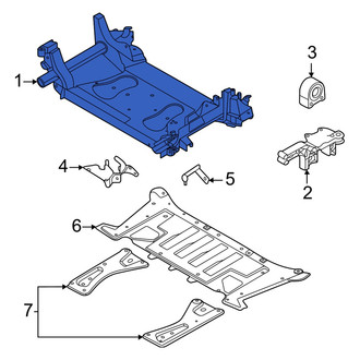 Audi OE - Front Suspension Subframe Crossmember