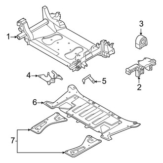 Audi OE - Front Suspension - Suspension Mounting