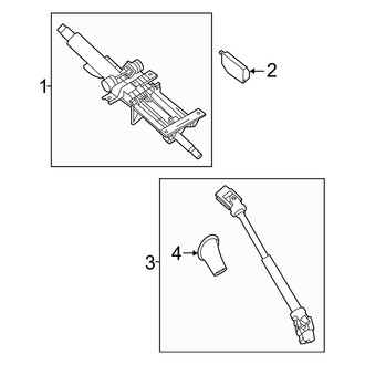 Audi OE - Steering Column Assembly