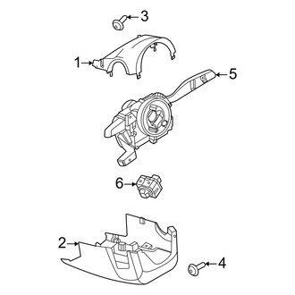 Audi OE - Steering Column - Shroud, Switches & Levers