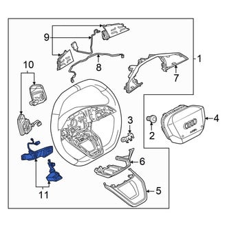 Audi OE - Heated Steering Wheel Switch