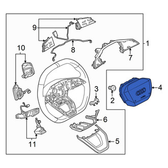 Audi OE - Steering Wheel Air Bag
