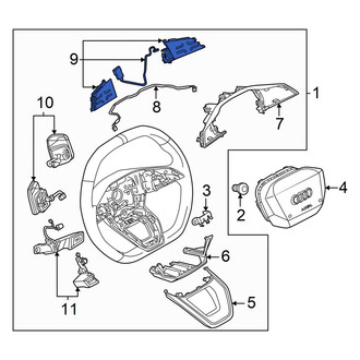 Audi OE - Steering Wheel Radio Controls
