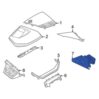 Audi OE - Right Dashboard Air Vent