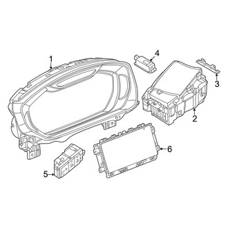 Audi OE - Instrument Panel - Cluster & Switches