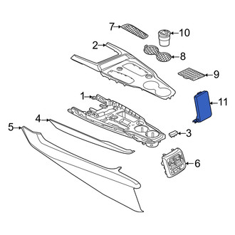 Audi OE - Center Console Armrest