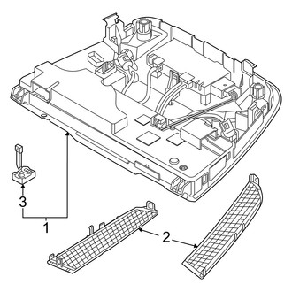 Audi OE - Overhead Console