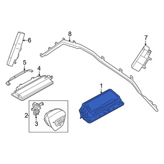 Audi OE - Upper Instrument Panel Air Bag