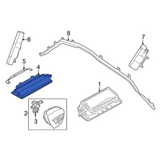 Audi OE - Left Lower Instrument Panel Air Bag