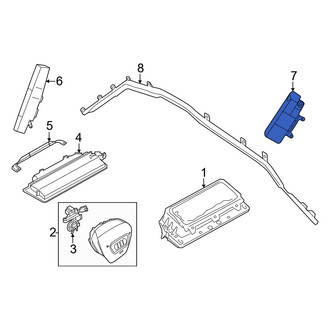 Audi OE - Rear Left Seat Air Bag