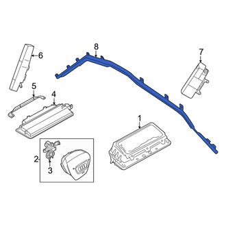 Audi OE - Left Curtain Air Bag