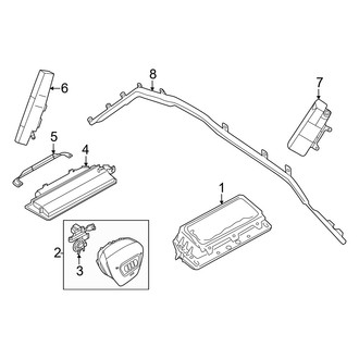 Audi OE - Restraint Systems - Air Bag Components (Air Bags)