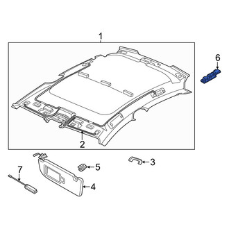 Audi OE - Right Dome Light