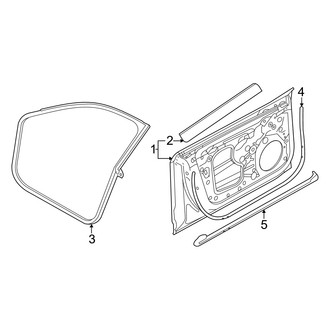 Audi OE - Front Door - Door & Components