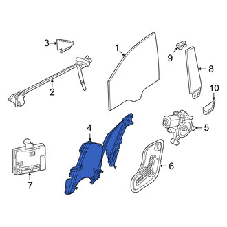 Audi OE - Front Left Window Regulator